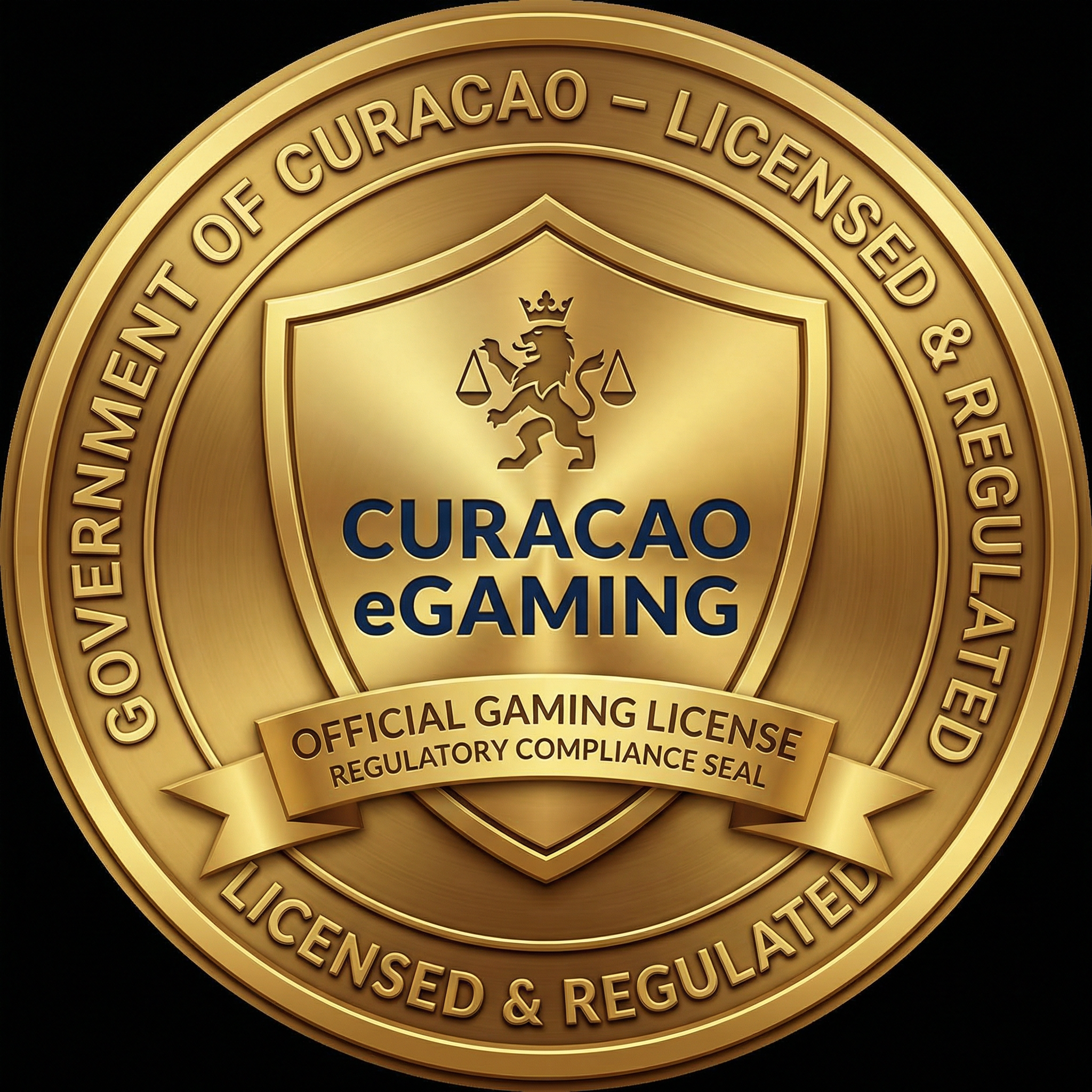 Curaçao eGaming官方博彩牌照认证徽章